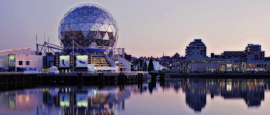 Spherical building in Canada